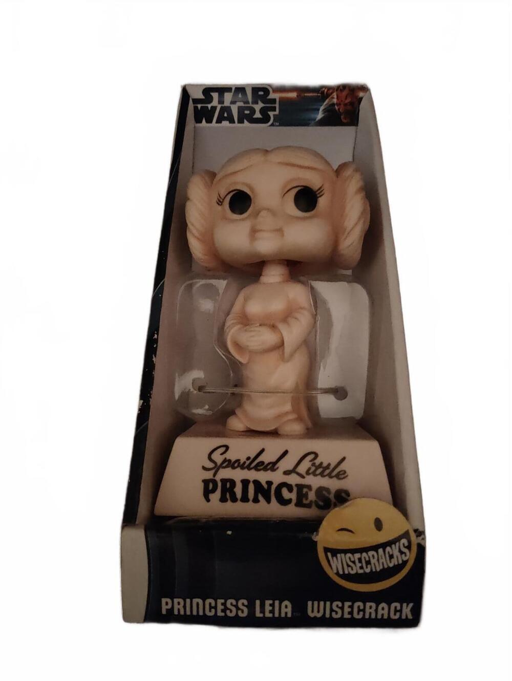 Funko Wisecracks Star Wars Spoiled Little Princess Leia - bobblehead toy NEW